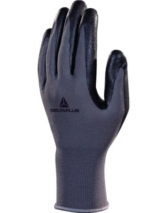 Delta Plus Polyester Knitted Gloves-Nitrile Foam Palm