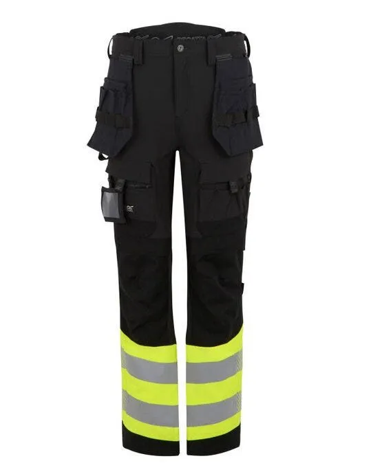 Regatta Hi-Vis X-Pro Stretch Holster Trousers (Class 1)