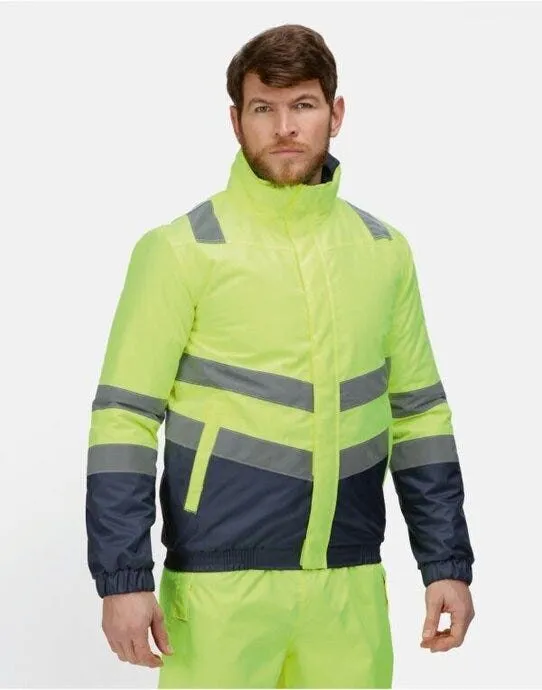 Regatta Pro Hi Vis Bomber Jacket