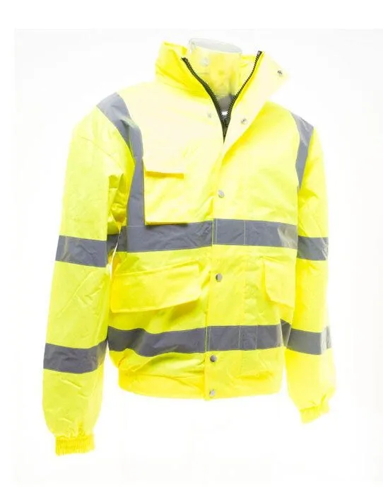 Yoko Hi-Vis Classic Bomber Jacket