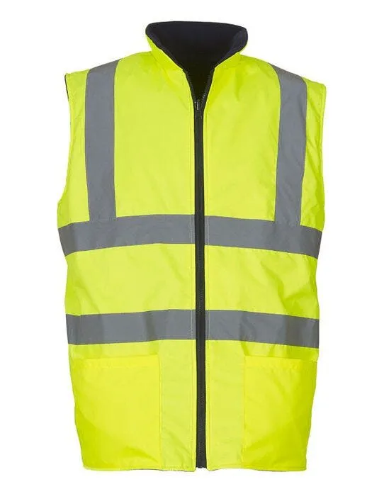 Yoko Hi-Vis Reversible Fleece Vest